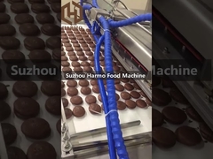 Chocolat décorant la machine