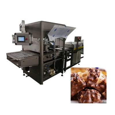 3 Zones de température Machine de couverture de chocolat pur 2,5 m/min