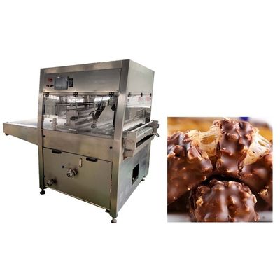 28.5kw 1200mm largeur convoyeur machine à enrober le chocolat 304 SS