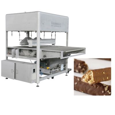 Machine à enrober le chocolat à l'aide d'une pâte de 200 kg/h