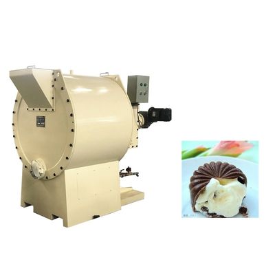 Contrôle PLC 6000lb machine à chocolat à la coquille en acier au carbone