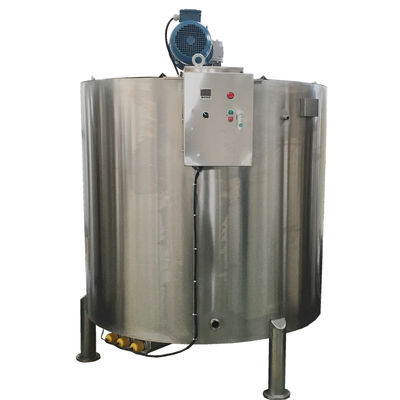 Chauffage électrique 1500L SS304 réservoir de fusion de chocolat ISO9001