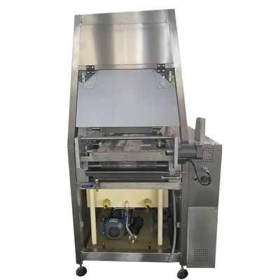 acheter 304 machine de revêtement de chocolat en acier inoxydable contrôlée par PLC pour confiserie boulangerie gaufre biscuit online manufacture