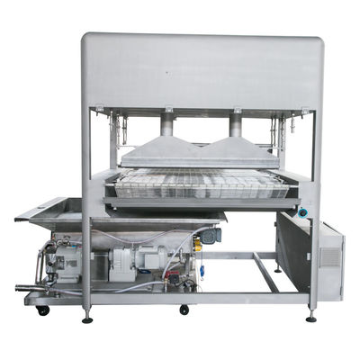 acheter 1200 mm de largeur Machine à enrober le chocolat qualité alimentaire 304SS online manufacture